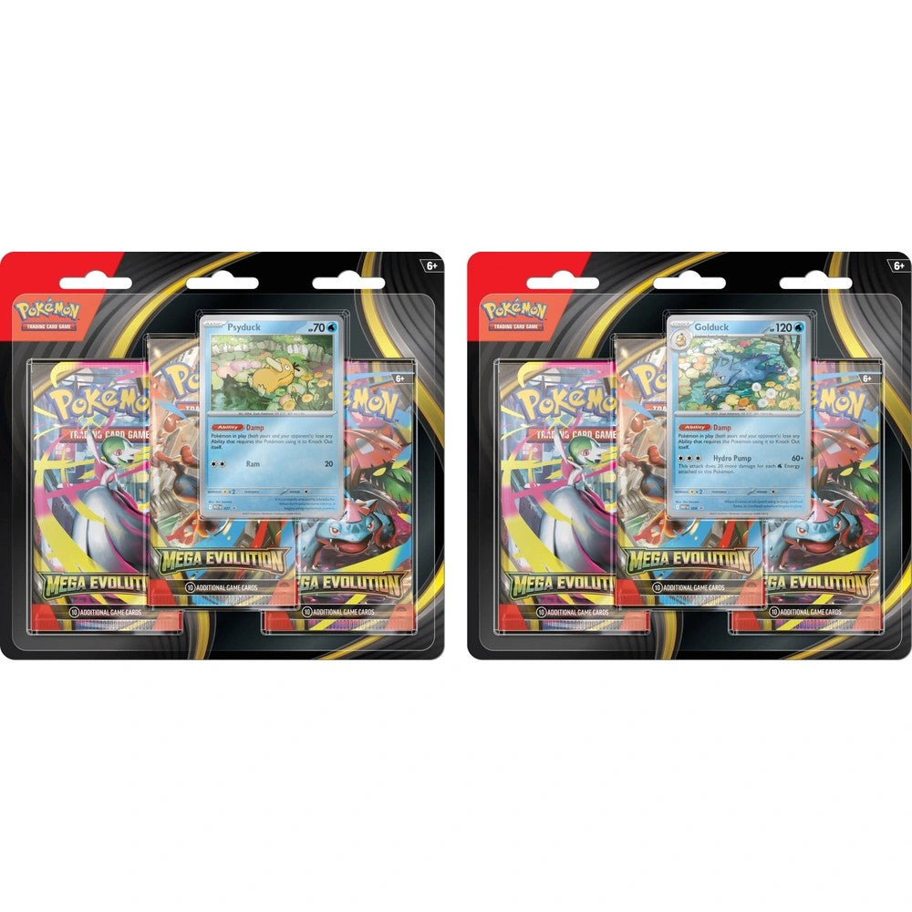 Pokemon Mega Evolution 3 Pack Blister