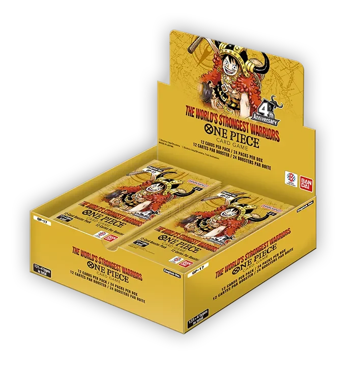 One Piece Card Game OP-17 The World's Strongest Warriors Booster Box
