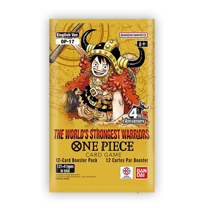 One Piece Card Game OP-17 The World's Strongest Warriors Booster Pack