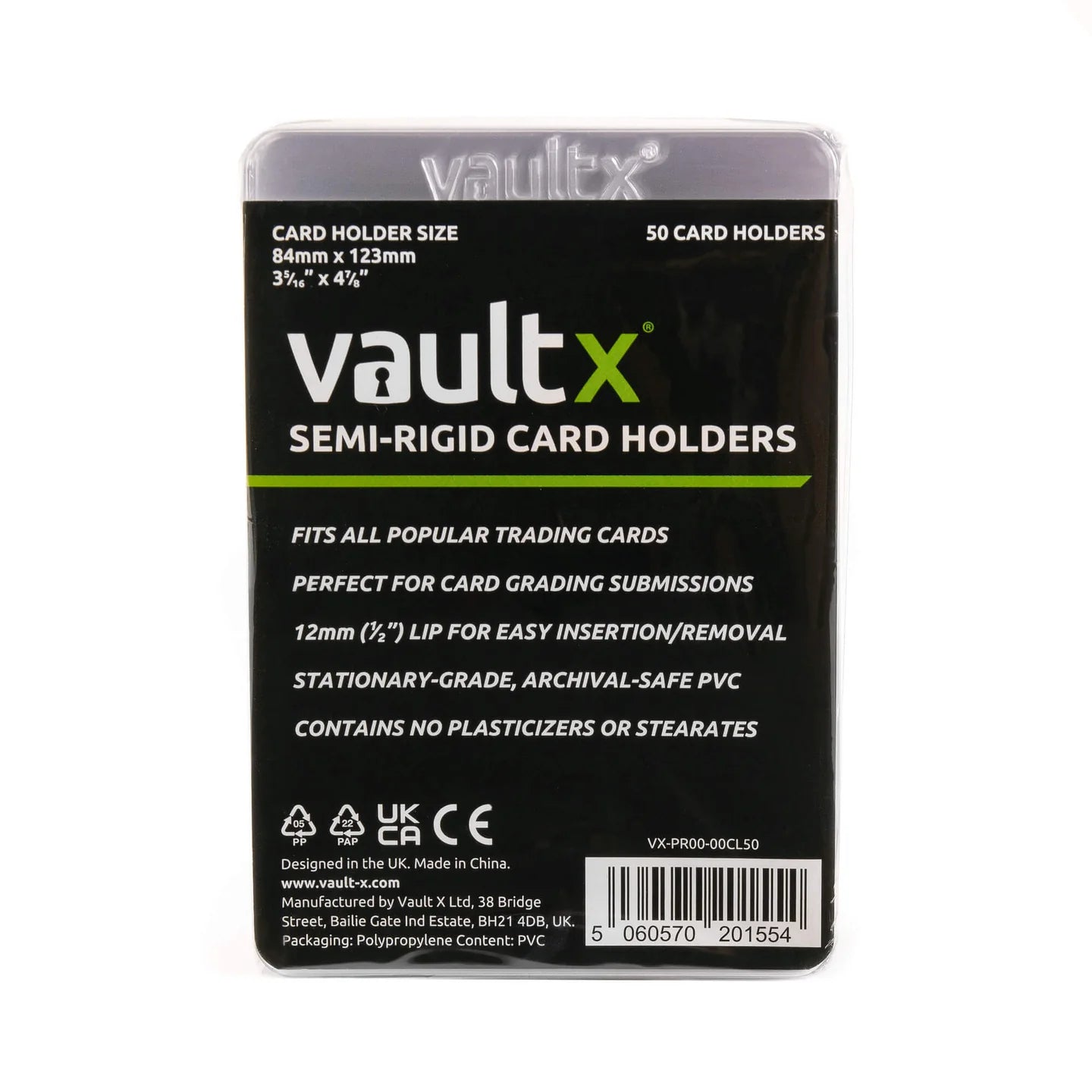 Vault X Semi Rigid Card Holders