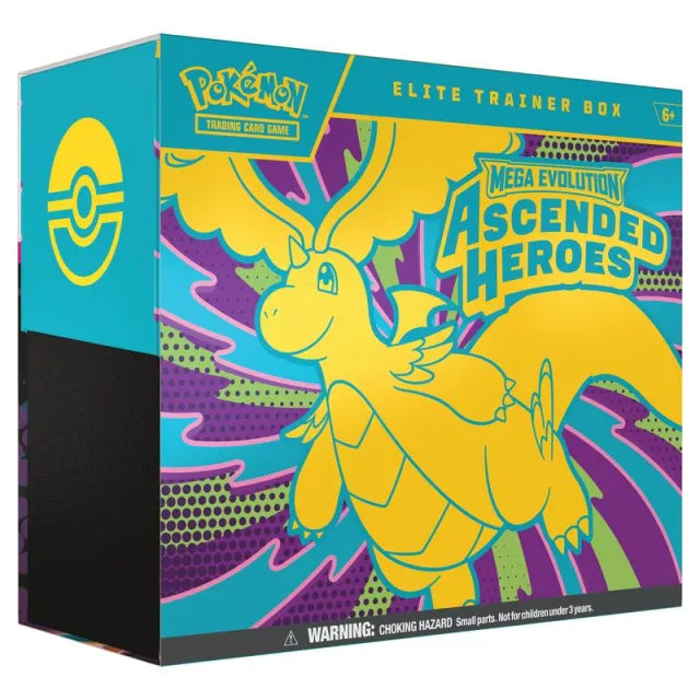 Pokémon Mega Evolution Ascended Heroes Elite Trainer Box