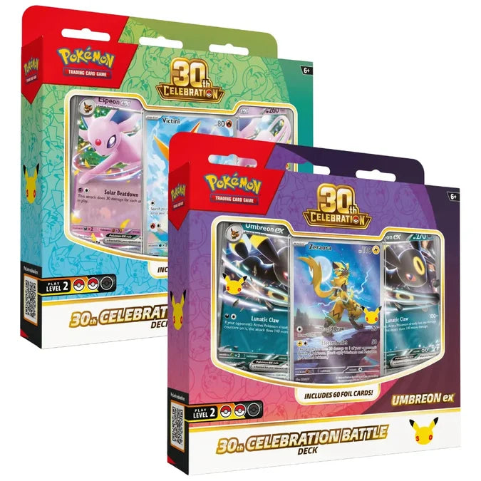Pokemon 30th Celebration Battle Deck