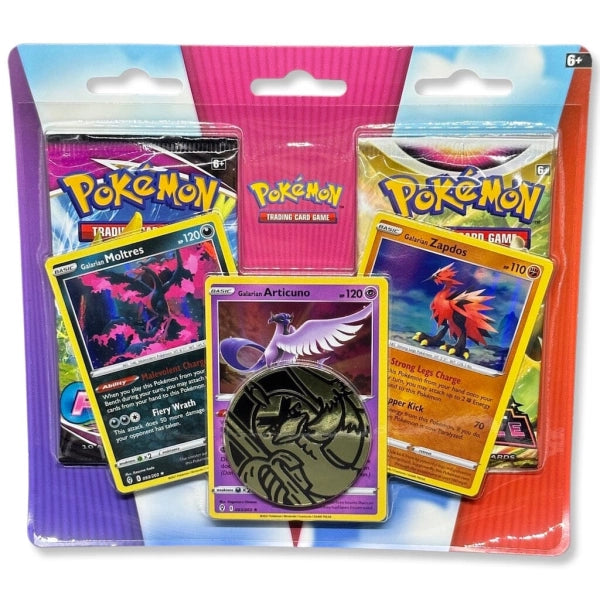 Pokémon Galarian Legendary Birds Enhanced Blister 2 Pack Booster
