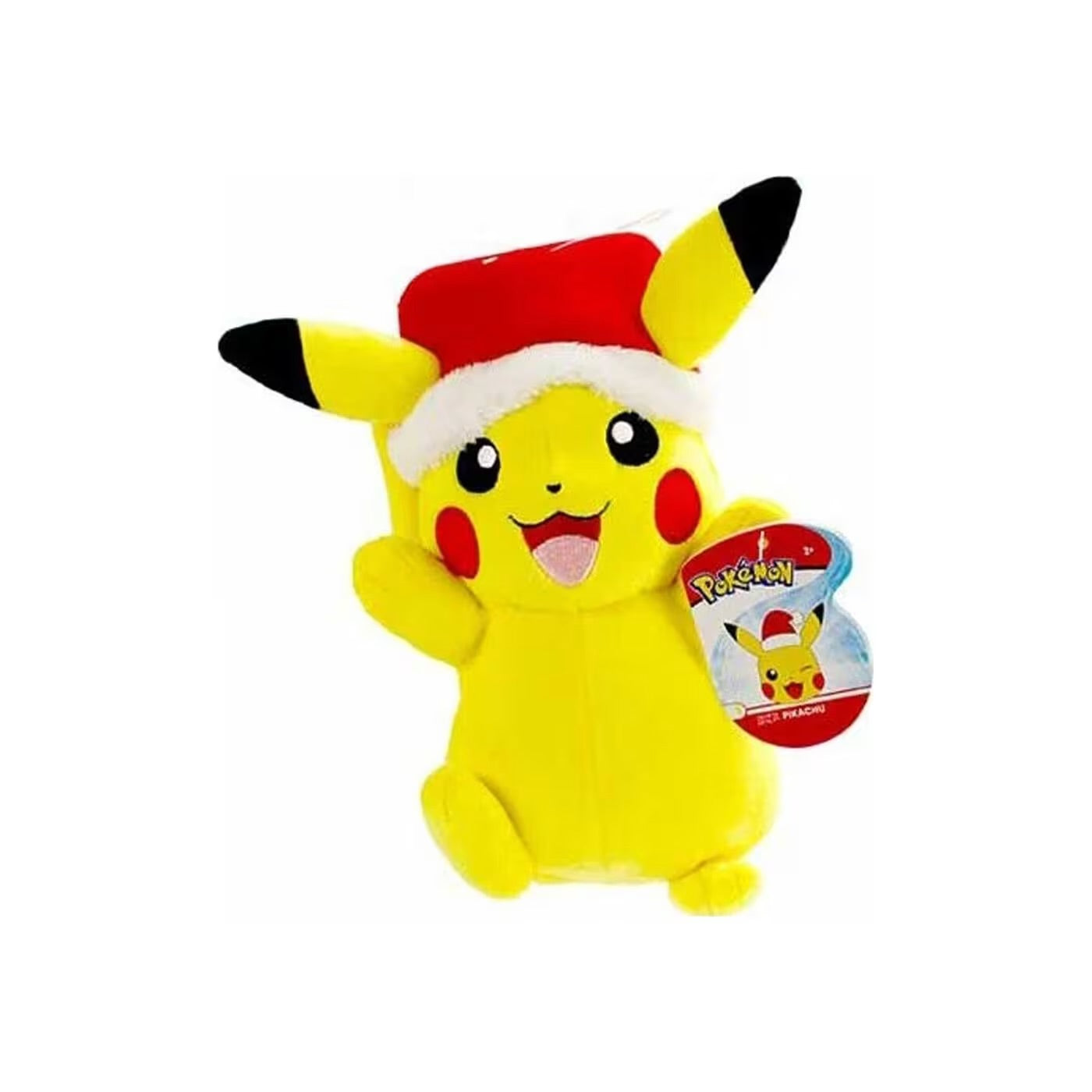 Pokemon Christmas Pikachu with Santa Hat 8” Plush