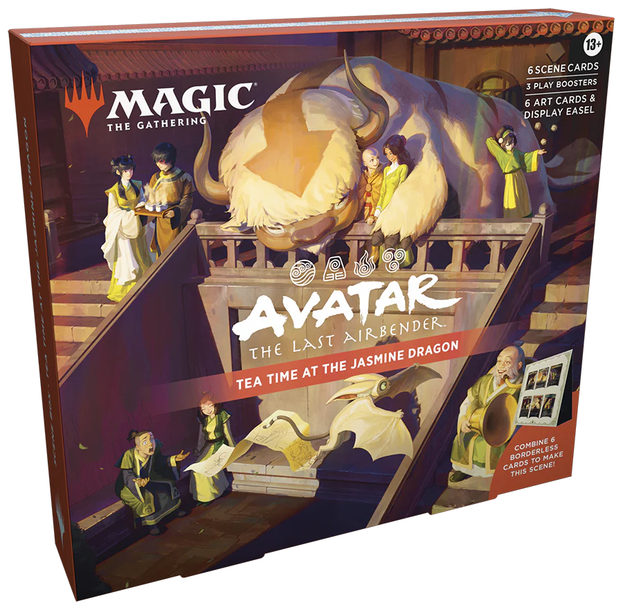 Magic: The Gathering: Avatar The Last Airbender Scene Box - Tea Time At The Jasmine Dragon