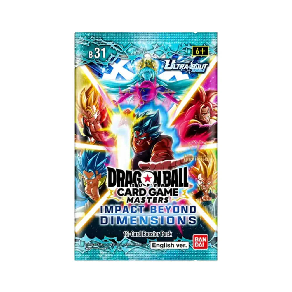 Dragon Ball Z Ultra Bout Impact Beyond Dimensions (B31) Booster Pack