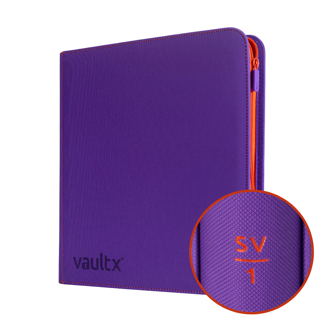 Vault X 12 Pocket Binder SV1 Edition Purple