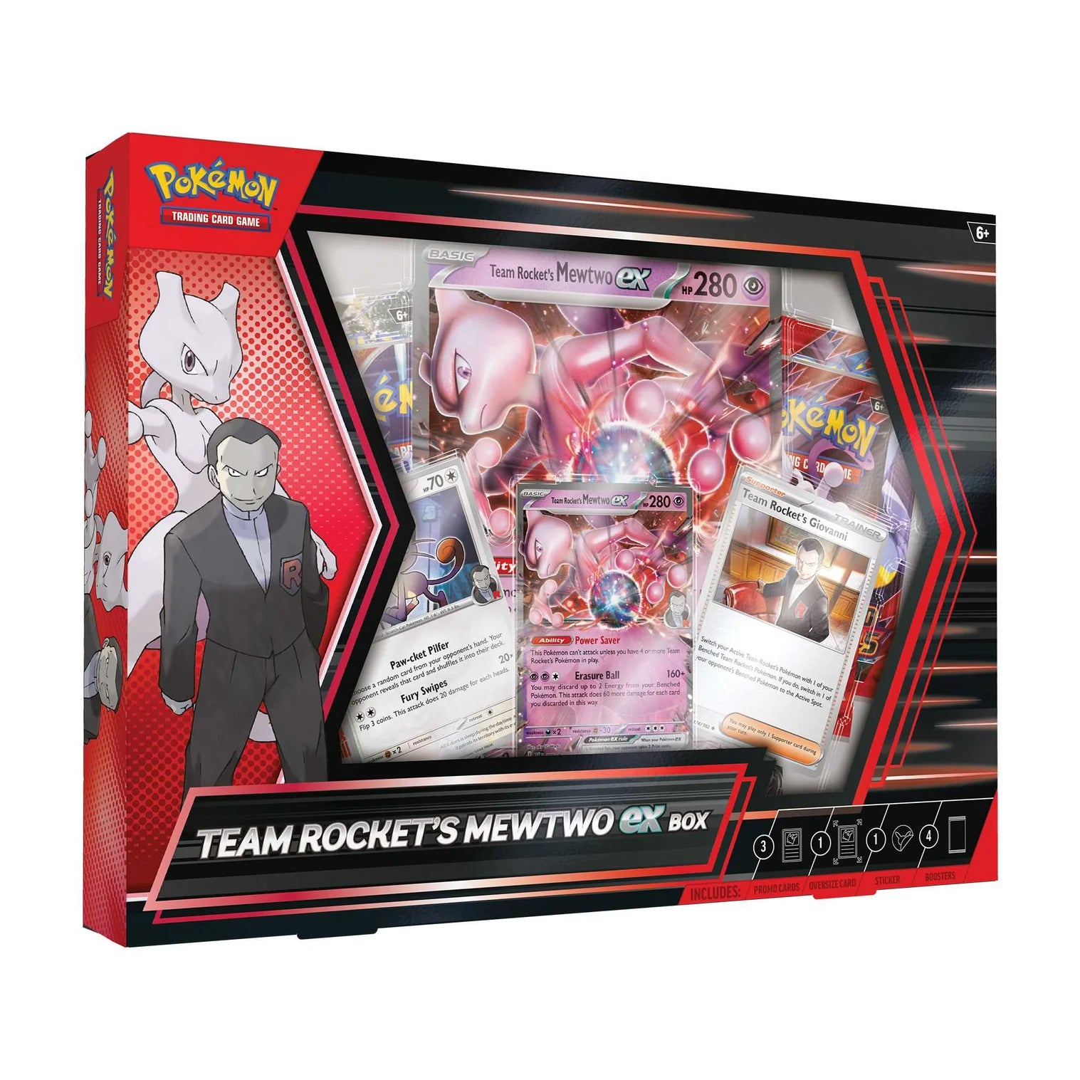 Pokémon TCG Team Rocket's Mewtwo ex Box