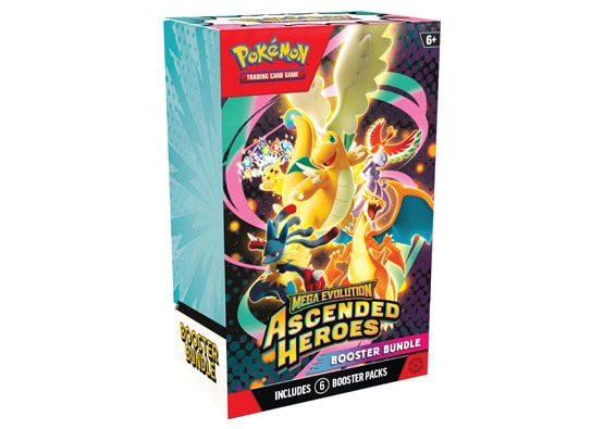 Pokemon Mega Evolution Ascended Heroes Booster Bundle