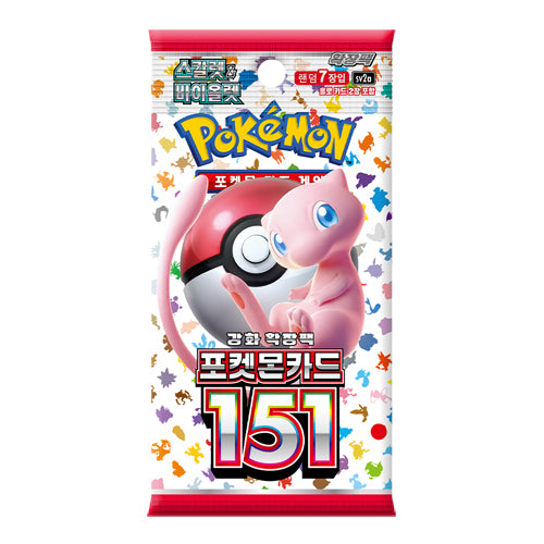 Pokemon 151 sv2a Korean Booster Pack