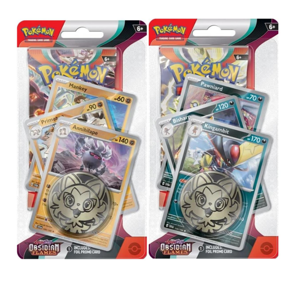 Pokémon TCG: Scarlet & Violet - Obsidian Flames - Premium Checklane Display