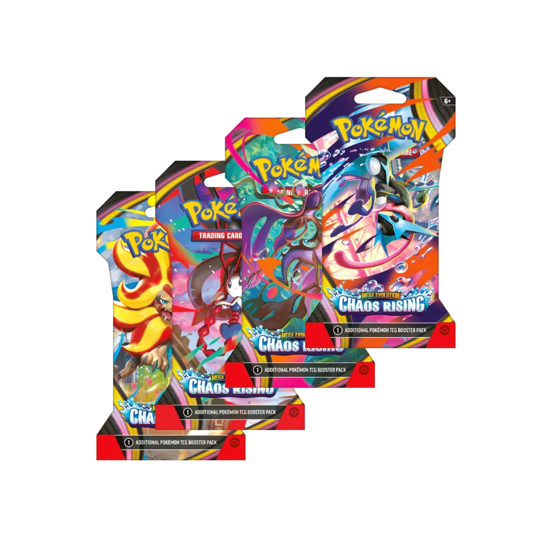 Pokemon TCG: Chaos Rising - Booster Pack Sleeved