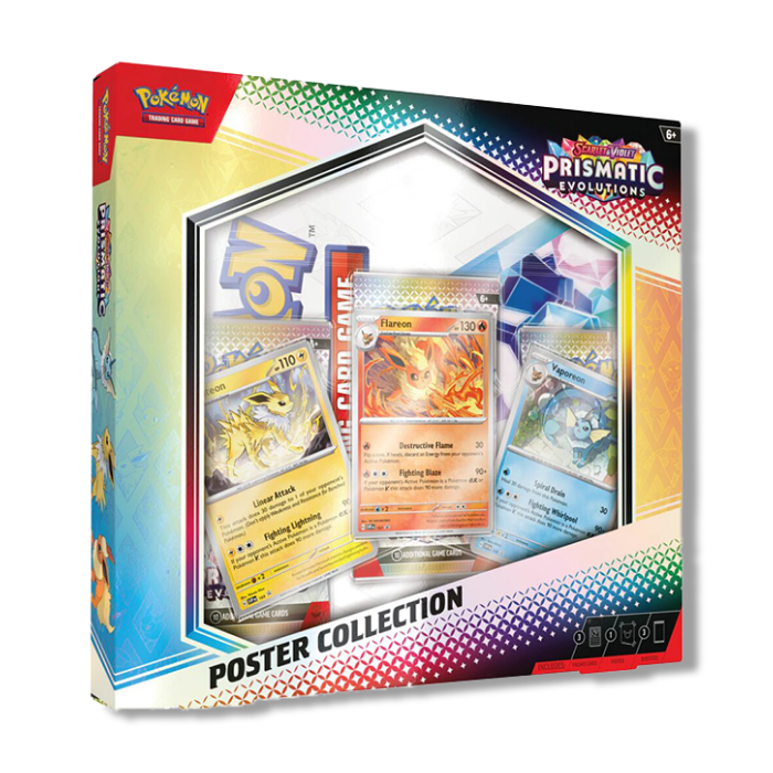 Pokemon TCG: Prismatic Evolutions - Poster Collection