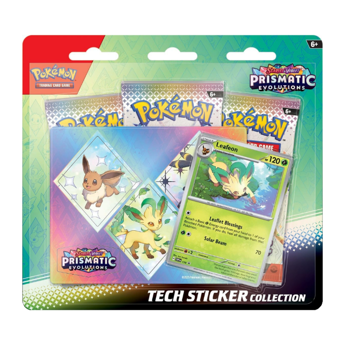 Pokemon TCG: Prismatic Evolutions - Tech Sticker Collection