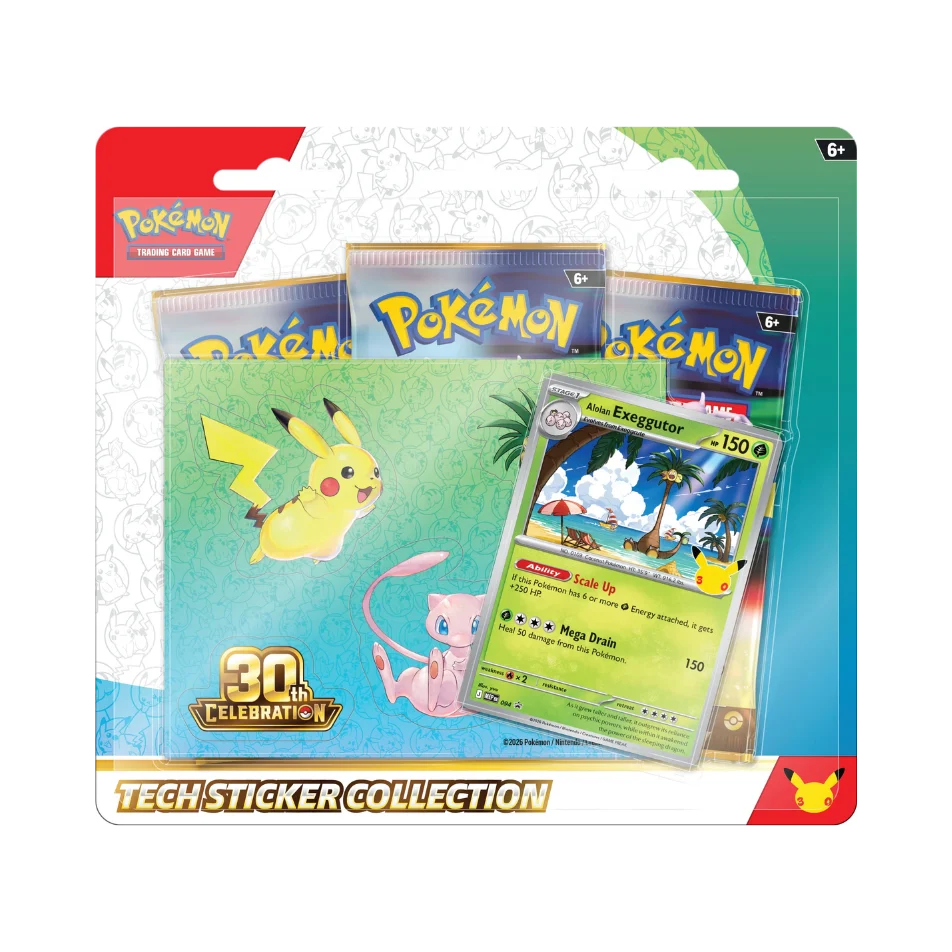 Pokemon TCG: 30th Celebration 3-Pack Triple Blister