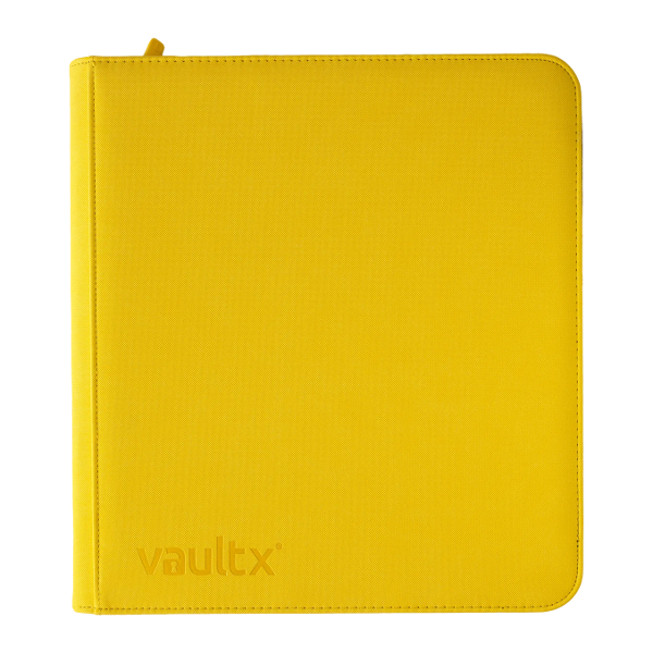 Vault X Zip Binder Yellow Edition 12-Pocket