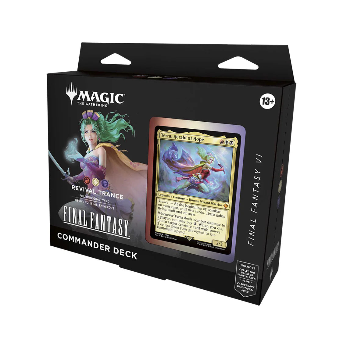 Magic: The Gathering: Final Fantasy Commander Deck x4 Box Bundle