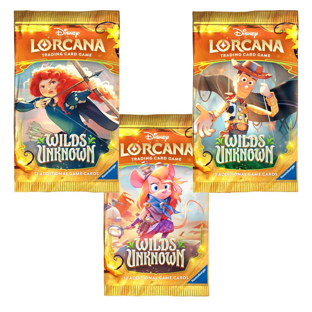Disney Lorcana Wilds Unknown Booster Pack