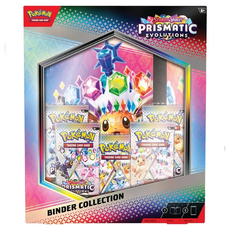 Pokemon Prismatic Evolutions Binder Collection