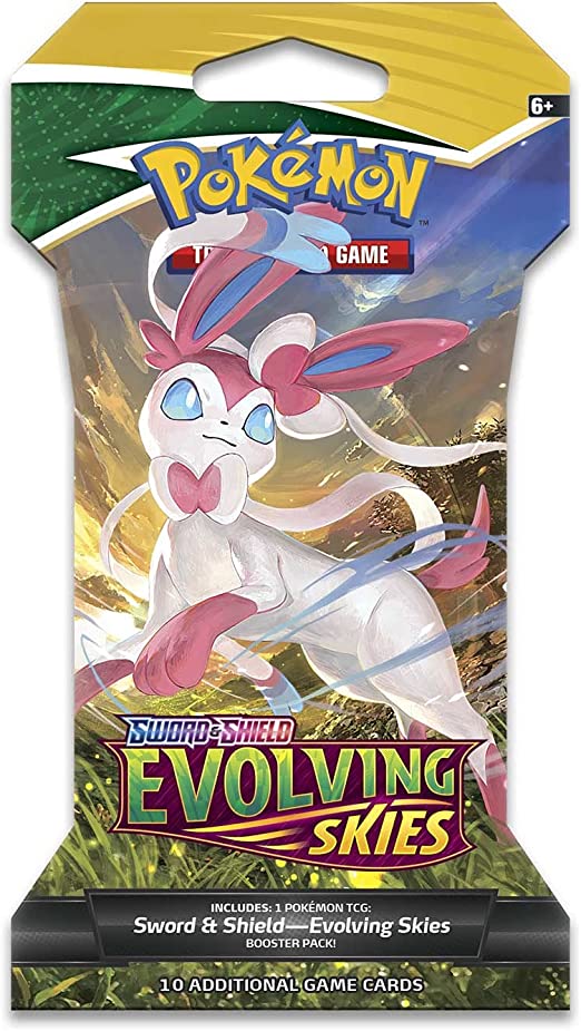 Evolving Skies Booster Pack (Cardboard Packaging)