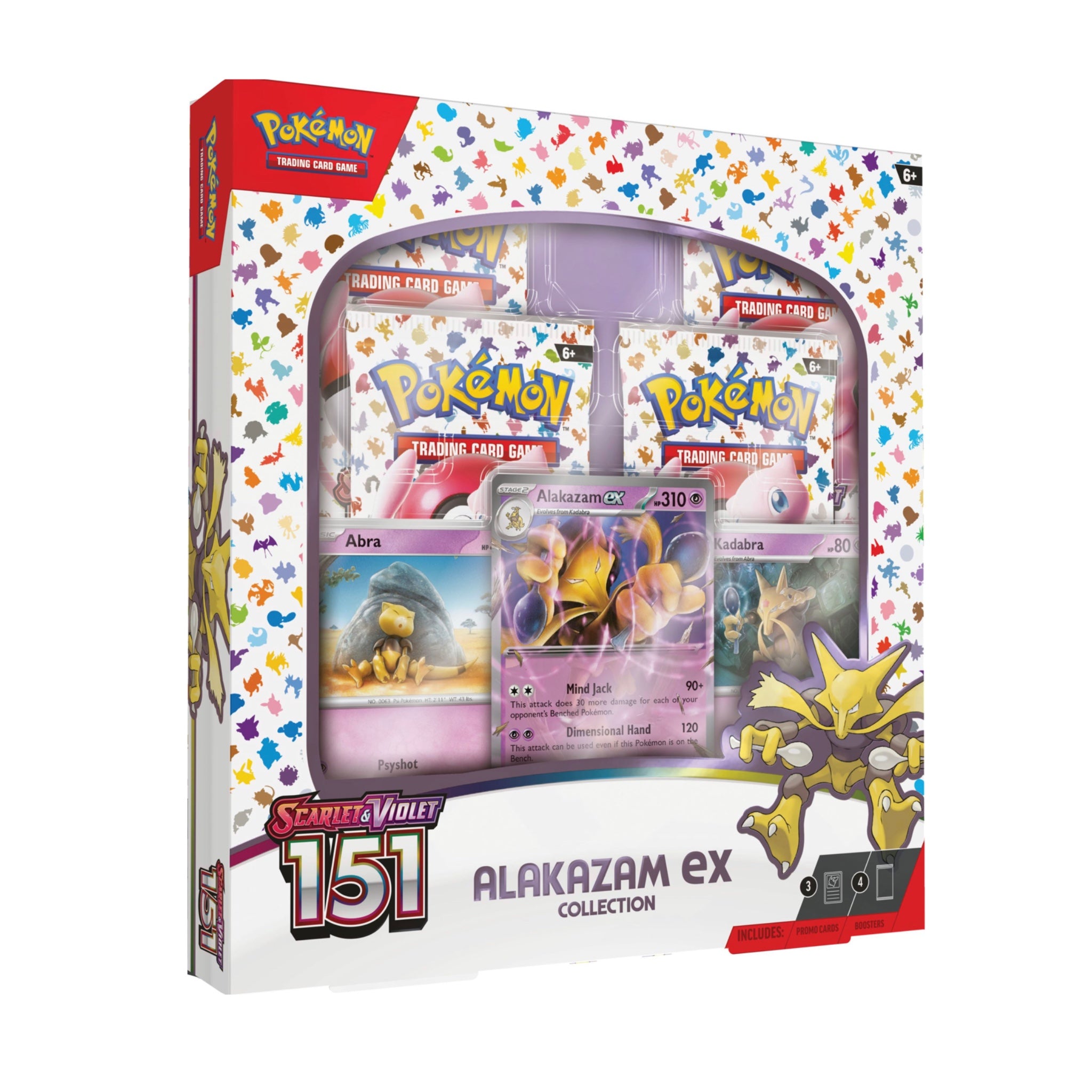 Pokemon 151 Alakazam ex Collection Box