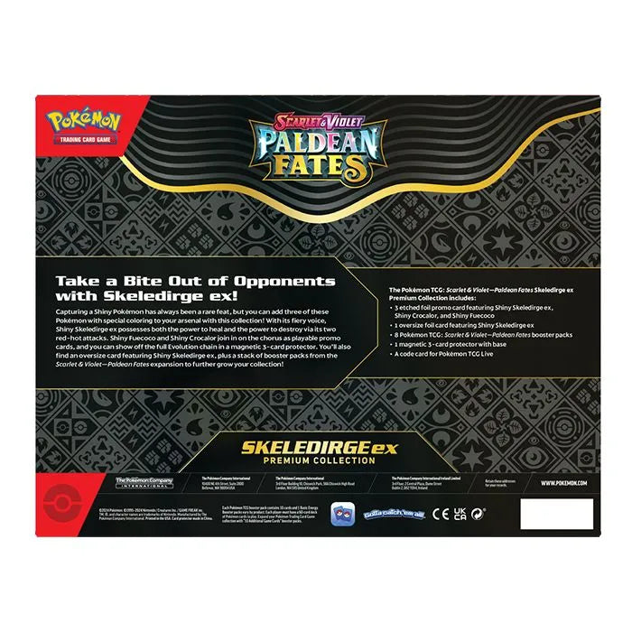 Pokemon Paldean Fates Premium Collection Skeledirge