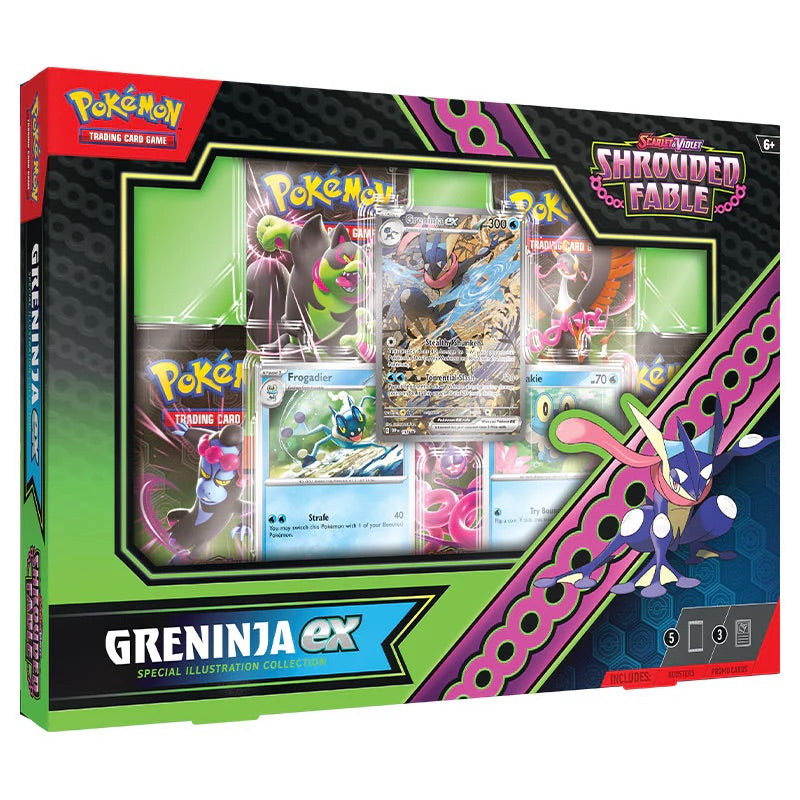 Pokemon Shrouded Fable Greninja ex Box
