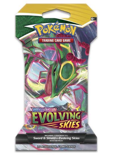 Evolving Skies Booster Pack (Cardboard Packaging)