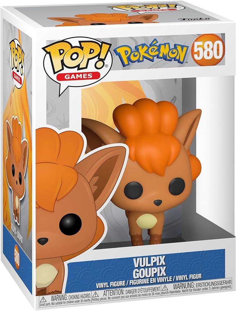 FUNKO POP! Vinyl Pokemon Vulpix 580