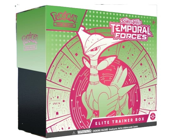 Pokemon Temporal Forces Elite Trainer Box Iron Leaves