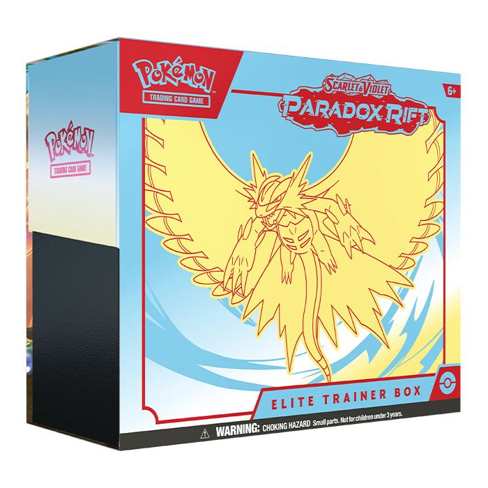 Pokemon Scarlet & Violet Paradox Rift Elite Trainer Box - Roaring Moon