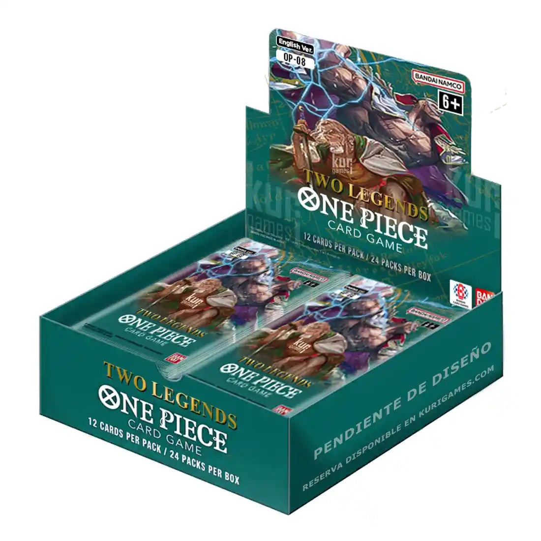 One Piece Card Game OP-08 Two Legends Booster Box