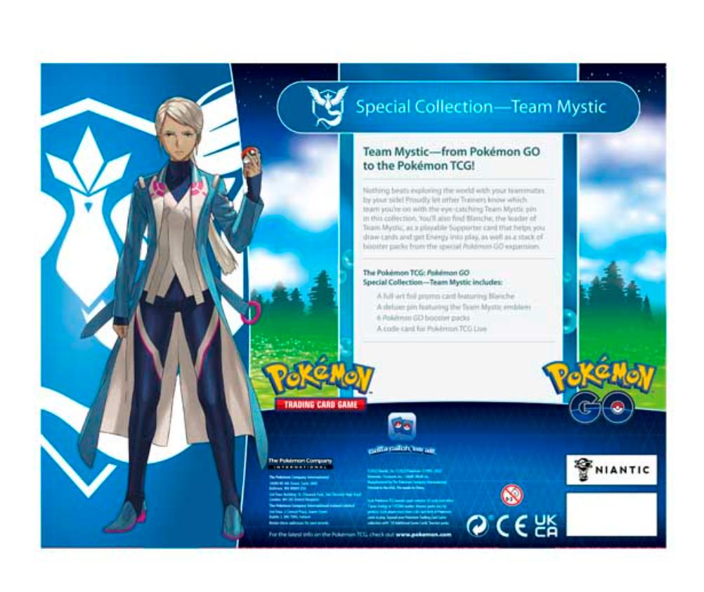 Pokemon GO Team Mystic Special Collection