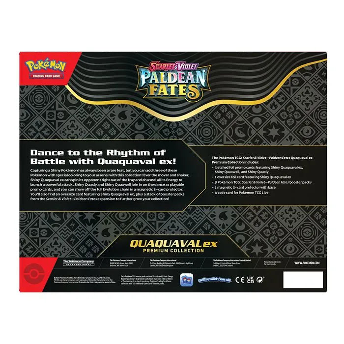 Pokemon Paldean Fates Premium Collection Quaquaval