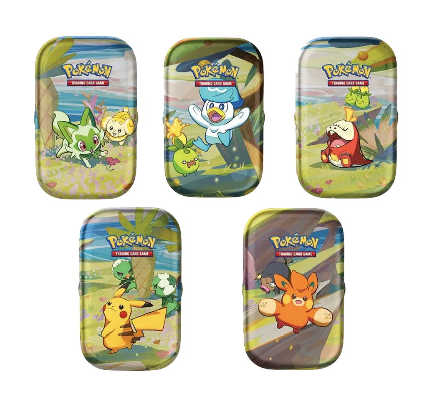 Paldea Friends Mini Tin Bundle (Set of 5 Tins)