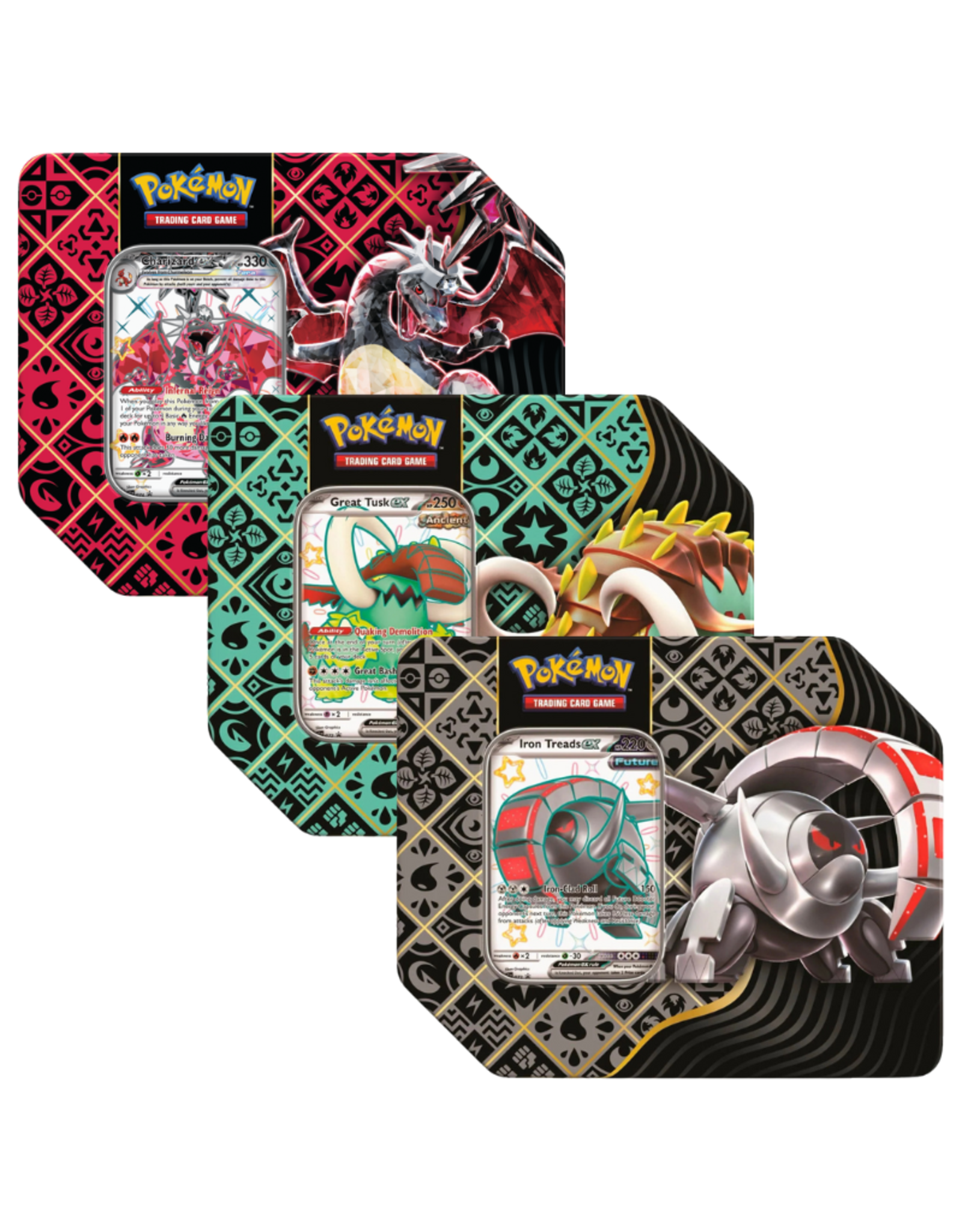 Pokemon Paldean Fates Large Tin