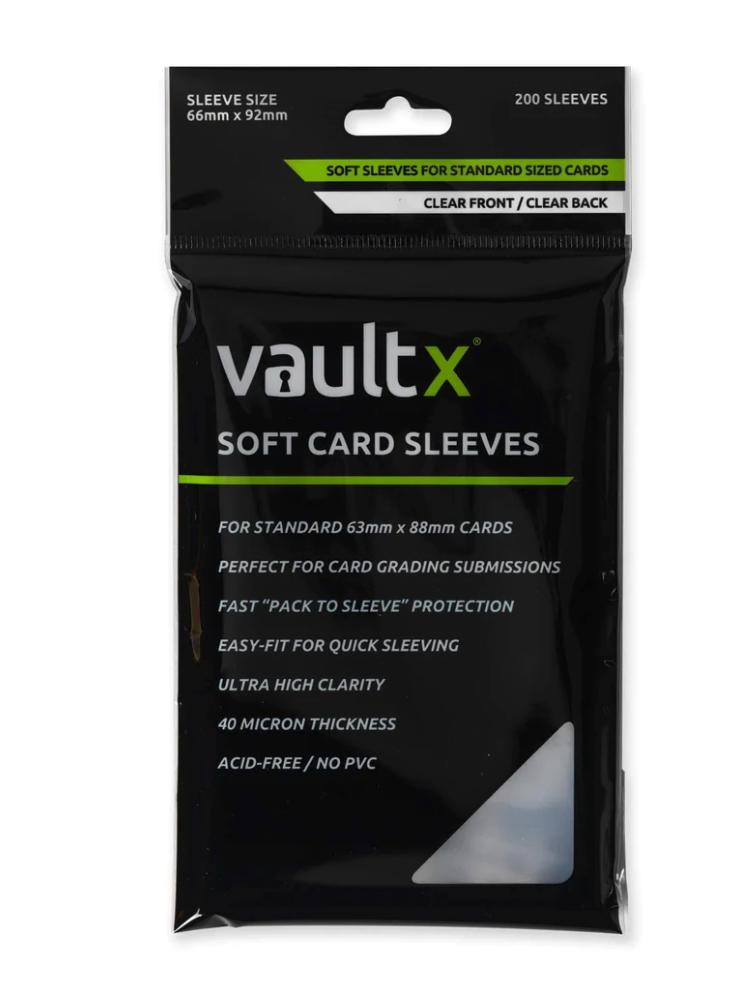 Vault X Soft Card Sleeves (200 Pack)