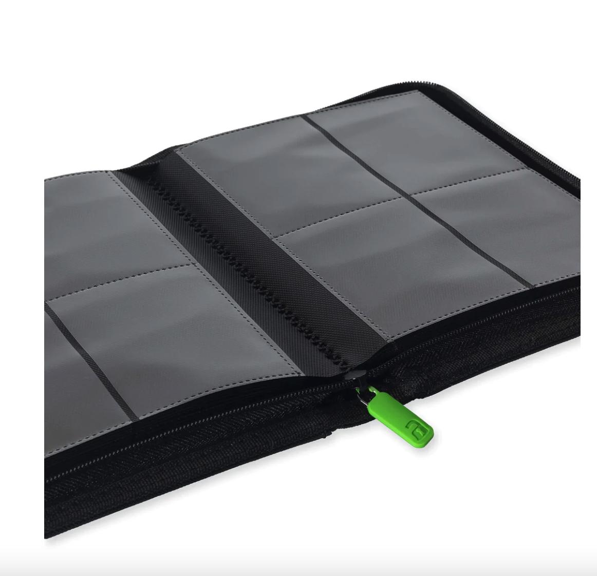 Vault X 4-Pocket Exo-Tec Zip Binder -Black