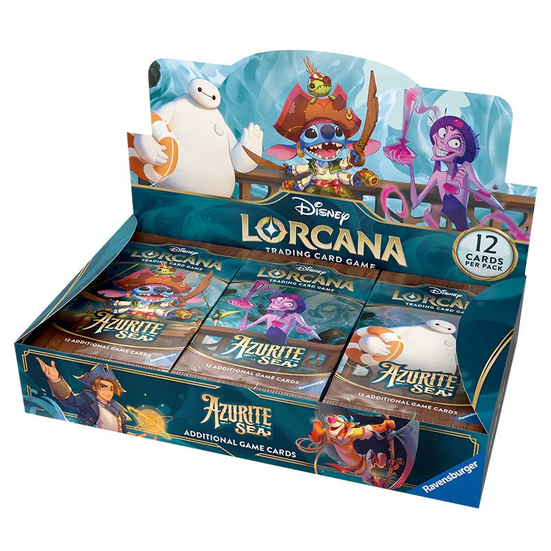 Disney Lorcana Azurite Sea Booster Box
