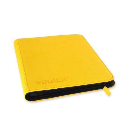 Vault X 9-Pocket Exo-Tec Zip Binder - Yellow