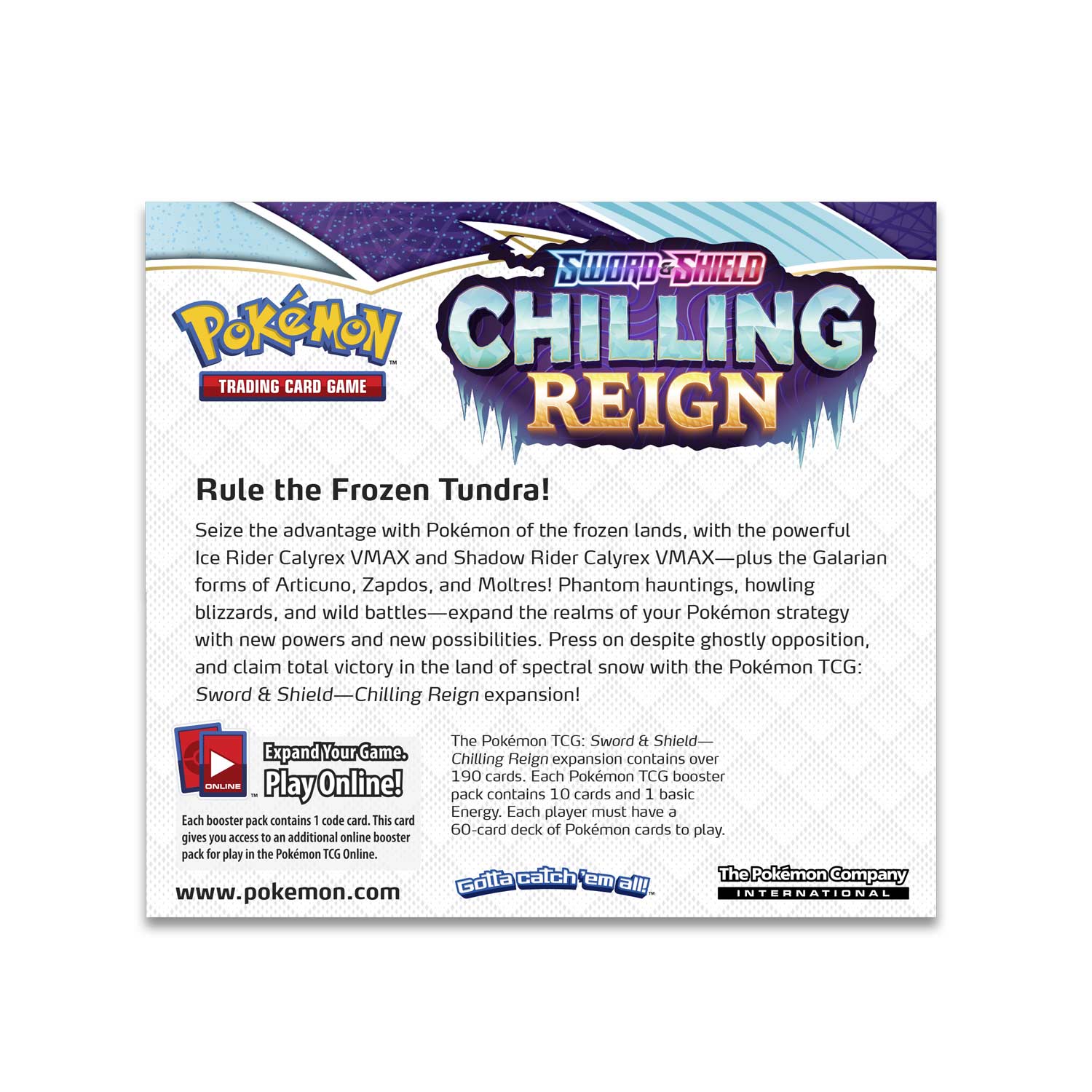 Chilling Reign Booster Pack