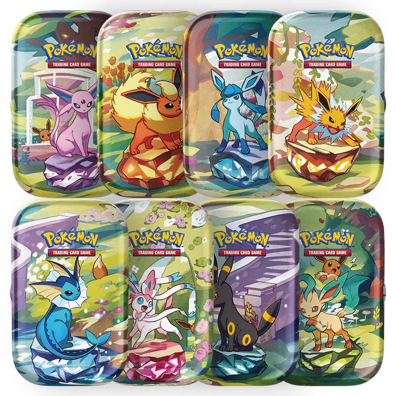 Pokemon Prismatic Evolutions Mini Tin
