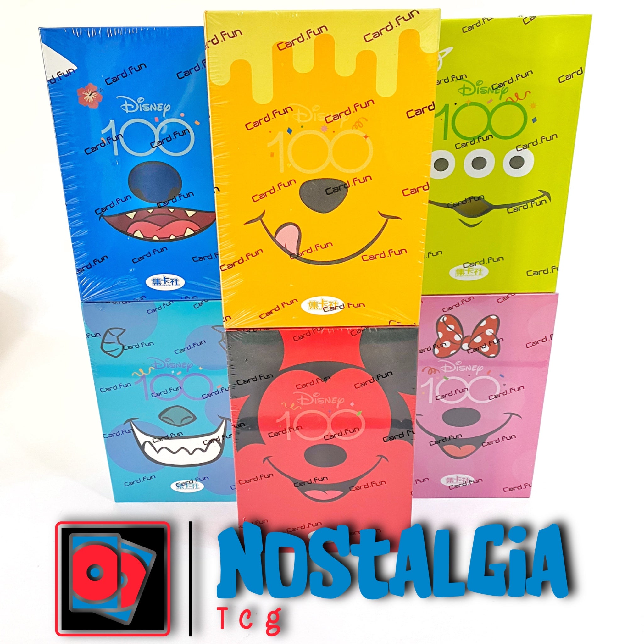 Card Fun Disney 100 Joyful Simplified Chinese Booster Box - All 6