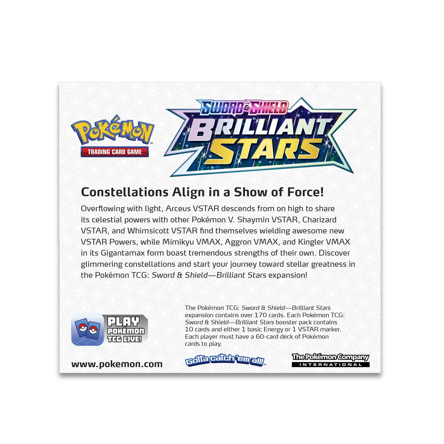 Brilliant Stars Booster pack