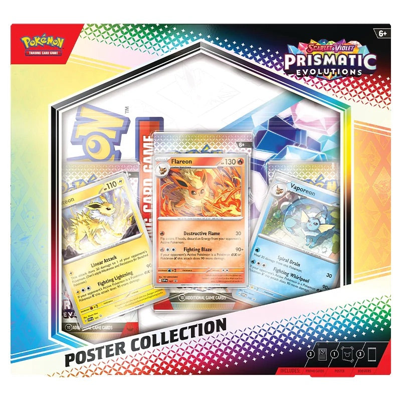 Pokemon Prismatic Evolutions Poster Collection