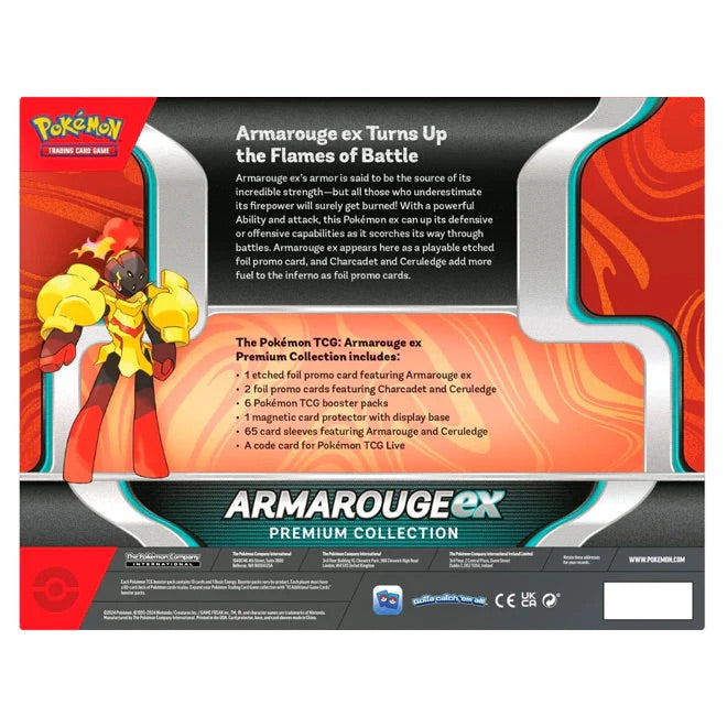 Pokémon Armarouge Ex Premium Collection Box