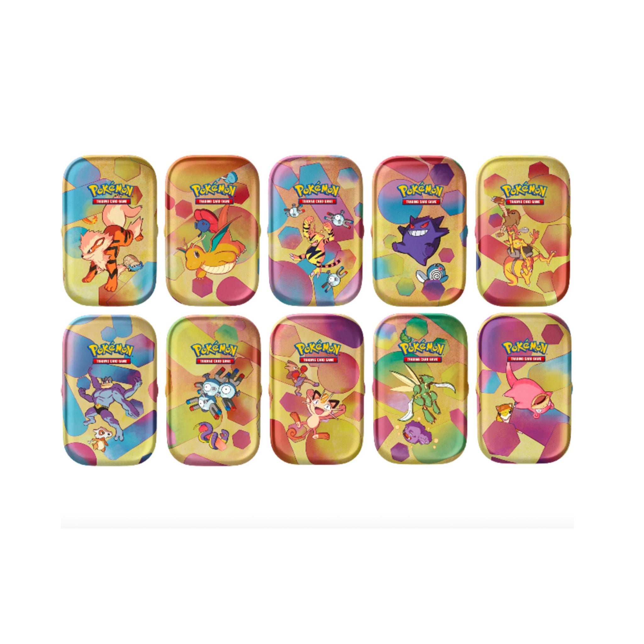 Pokemon Scarlet & Violet 151 Mini Tin Bundle ( Set of 10)
