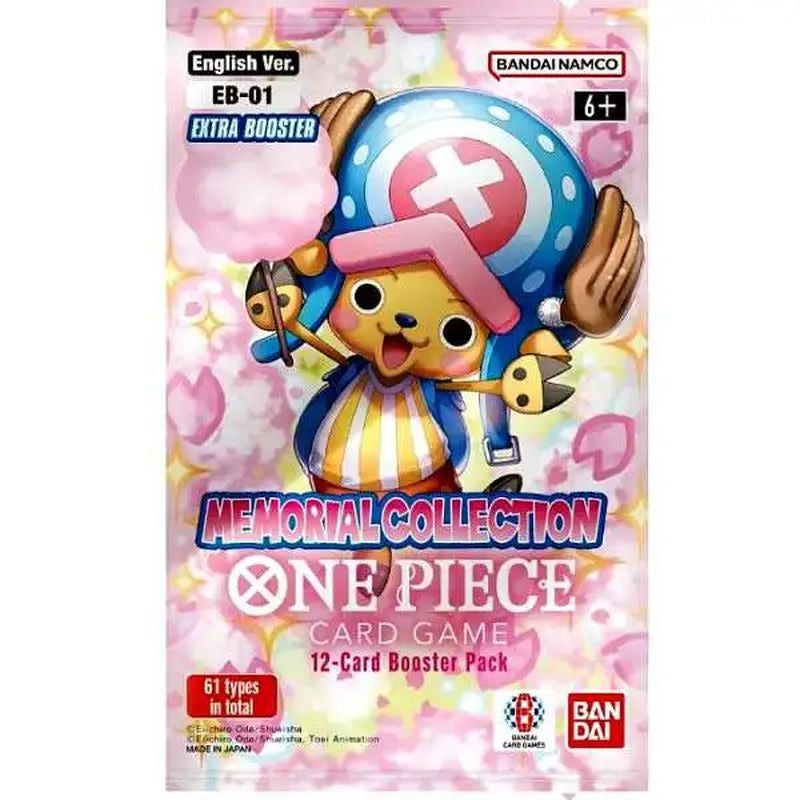 One Piece Card Game Extra Booster Memorial Collection EB-01 Booster Pack