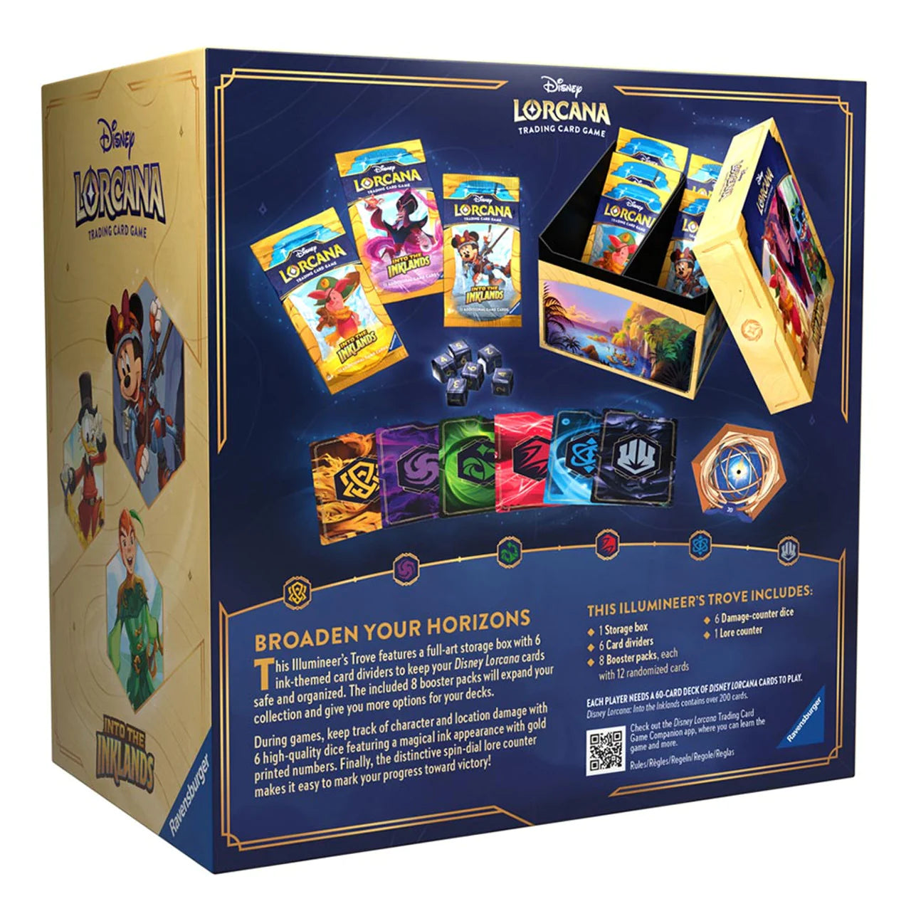 Disney Lorcana Trading Card Game Into The Inklands Trove Trainer