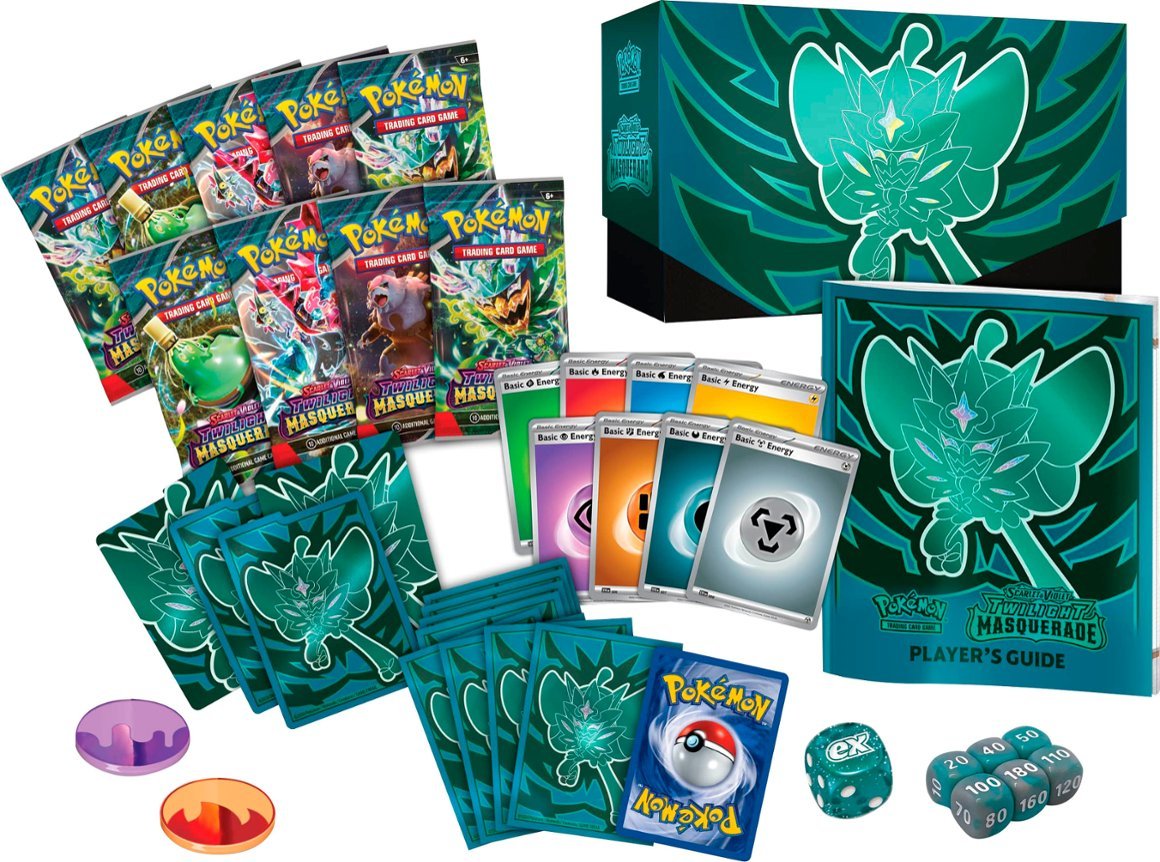 Pokemon Scarlet & Violet Twilight Masquerade Elite Trainer Box